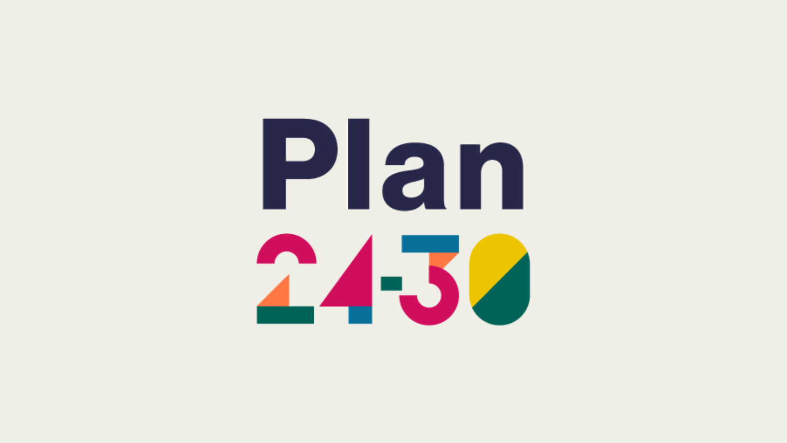 The logo of Plan 24-30.